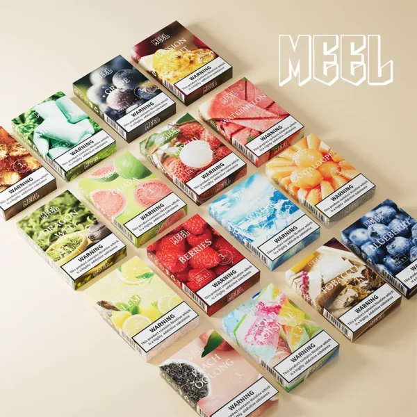 319acdcaf4fba9a3b127e5953ab5d0be.webp MEEL 通用一代煙彈 清爽穩定口感款 高適配電子煙彈油替換裝持久順滑霧化