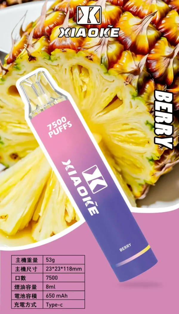 XIAOKE 梟客 7500抽萬用機 | 高口數霧化系統順滑擊喉果香層次清晰 長續航便攜日常耐用款