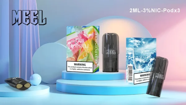 8a53cb1c88baf40f743fdef1012d62ee.webp MEEL 通用一代煙彈 清爽穩定口感款 高適配電子煙彈油替換裝持久順滑霧化