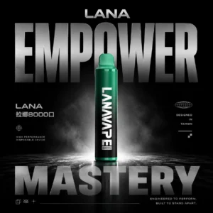 LANA ZOLT 8000口長效續航霧化主機｜高還原果香冰感與穩定擊喉感設計 霧量飽滿持久輸出