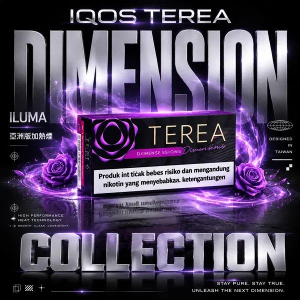 IQOS TEREA 亞洲ILUMA專用菸彈 | 電感加熱無煙燒設計還原純淨煙草層次 細膩風味乾淨俐落的高端加熱不燃燒菸彈