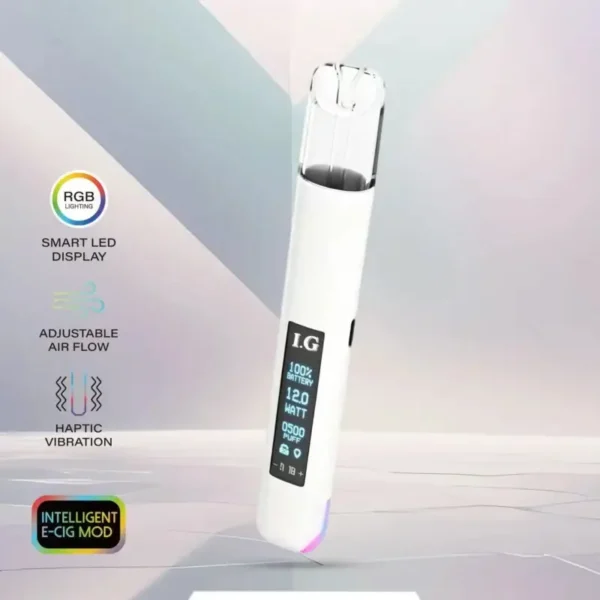I.G 一代通用主機 | 通用平台設計兼容主流煙彈 口感平衡表現穩定 深受台灣玩家喜愛