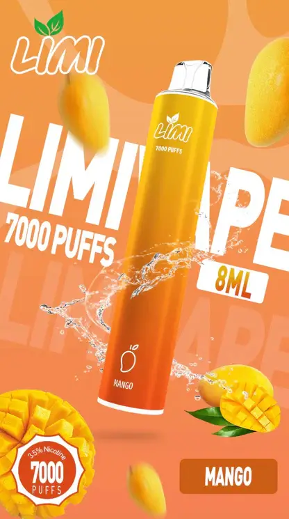 LIMI拋棄式一次性7000口-15.webp LIMI 7000口拋棄式|化繁為簡的工藝結晶清透綿長的入喉享受 高濃度果香冰感層次