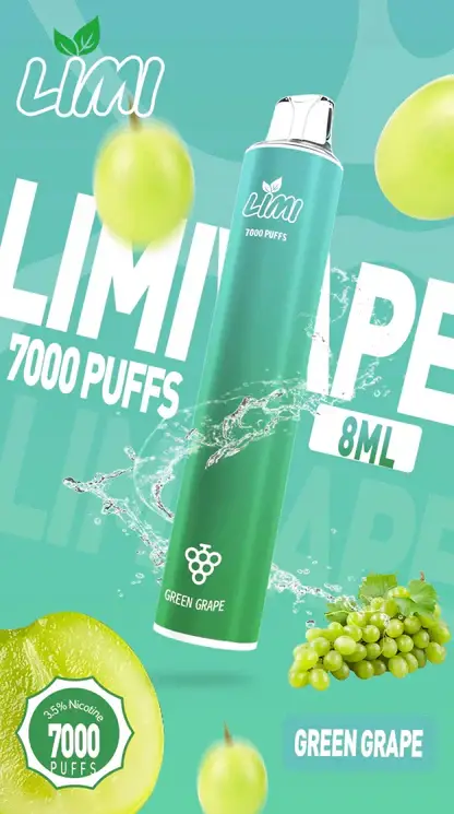 LIMI拋棄式一次性7000口-9.webp LIMI 7000口拋棄式|化繁為簡的工藝結晶清透綿長的入喉享受 高濃度果香冰感層次