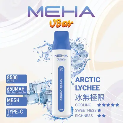 MEHA-8500口-VBar小白條-6.webp MEHA 魅嗨小白條8500口| 高口數續航穩定輸出升級版本 獨家調配比例還原鮮明果韻
