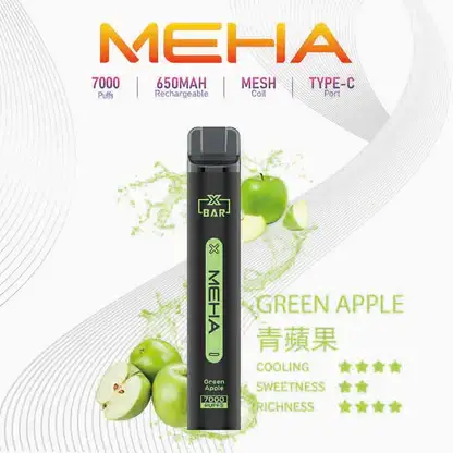 MEHA-XBAR-拋棄式-7000口小黑條-8.webp MEHA VBar 小黑條魅嗨7000口 |經典小黑條升級續航版本 配方精準還原每一滴精華