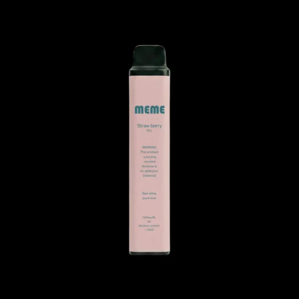 MEME-straw-berry.webp MEME 7000口 拋棄式主機 | 一體式設計免維護操作簡單 輕巧便攜外出使用更加方便