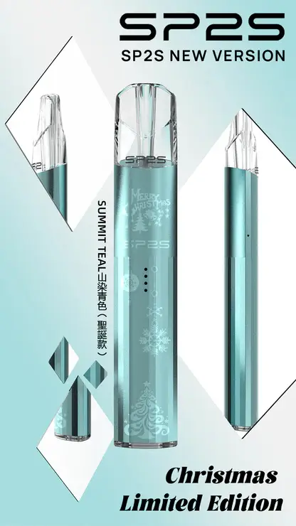 SP2S-聖誕系列主機【鈦系列】-3.webp SP2S 鈦金聖誕一代主機 | 穩定輸出霧化系統 口感細膩順滑 高人氣節日聯名款換彈式便攜主機