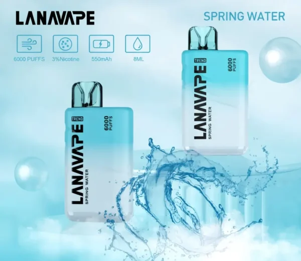 lana6000.webp LANA 6000拋棄式 | 高吸數一次性電子煙設計 口感順滑煙霧飽滿無需維護即開即用的便攜霧化裝置