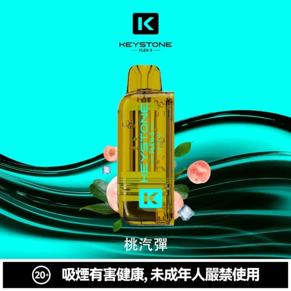 7d729f039d6becf89d2205e6b65db9c2-1024x1024.jpg 超值特價【買一盒煙彈送主機】KEYSTONE FLEX-3 鑰石 25000口拋棄式電子煙套裝|三段功率調節設計 透明油艙搭配旗艦級換彈體驗