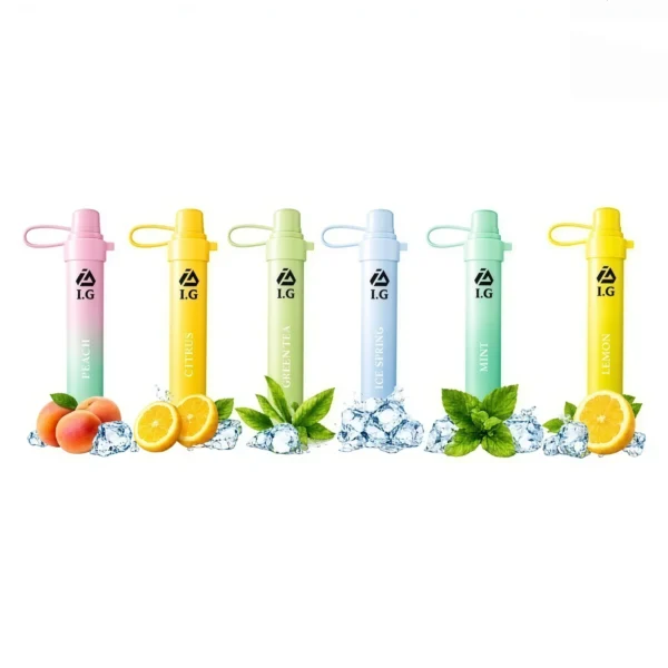 I.G夏威夷鼻通產品規格-鼻吸薄荷棒-5 I.G 夏威夷鼻通鼻吸薄荷棒|清新香氣設計 6款風味搭配隨身涼感體驗