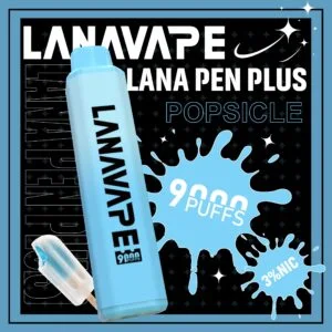LANA一次性9000口-冰棍-scaled-1-300x300 LANA PEN PLUS 9000口拋棄式電子煙|大容量規格設計 輕巧筆型機身搭配長效使用體驗