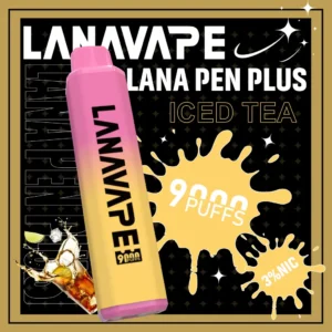 LANA一次性9000口-冰紅茶-scaled-1-300x300 LANA PEN PLUS 9000口拋棄式電子煙|大容量規格設計 輕巧筆型機身搭配長效使用體驗