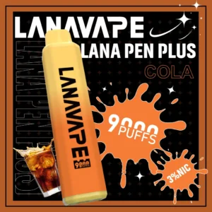 LANA一次性9000口-可樂-scaled-1-300x300 LANA PEN PLUS 9000口拋棄式電子煙|大容量規格設計 輕巧筆型機身搭配長效使用體驗