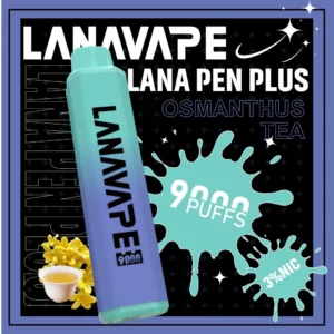 LANA一次性9000口-桂花茶-scaled-1-300x300 LANA PEN PLUS 9000口拋棄式電子煙|大容量規格設計 輕巧筆型機身搭配長效使用體驗