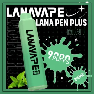 LANA一次性9000口-薄荷-scaled-1-300x300 LANA PEN PLUS 9000口拋棄式電子煙|大容量規格設計 輕巧筆型機身搭配長效使用體驗