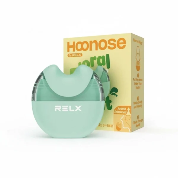 RELX-悅刻-Hoonose-鼻吸-圖片-2 RELX 悅刻 Hoonose 鼻吸4000口|便攜式霧化鼻吸設計 天然薄荷成分打造清新舒適體驗