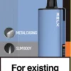 RELX悅刻x-box-16000口拋棄式電子煙 RELX 悅刻 X-BOX 16000口專用換彈拋棄式電子煙套裝|高效功率調節設計 雙段模式搭配專業霧化體驗