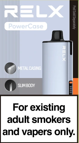 RELX悅刻x-box-16000口拋棄式電子煙-藍銀主機 RELX 悅刻 X-BOX 16000口專用換彈拋棄式電子煙套裝|高效功率調節設計 雙段模式搭配專業霧化體驗