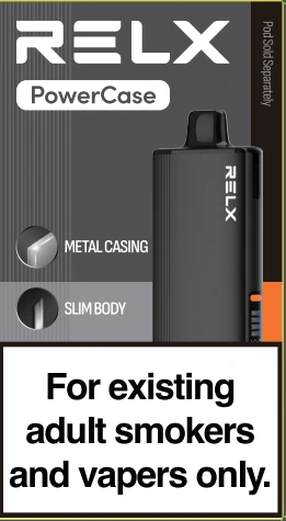 RELX悅刻x-box-16000口拋棄式電子煙-黑色主機 RELX 悅刻 X-BOX 16000口專用換彈拋棄式電子煙套裝|高效功率調節設計 雙段模式搭配專業霧化體驗